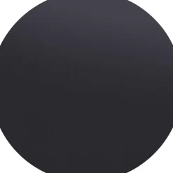 Tischplatte Schickeria Schwarz O80Cm