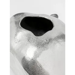 Vase Art Stones Silber 21Cm