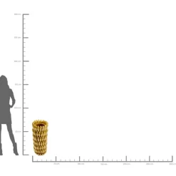 Vase Banana Gold 79