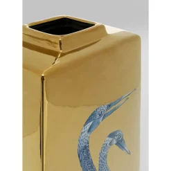 Vase Dancing Cranes 29Cm