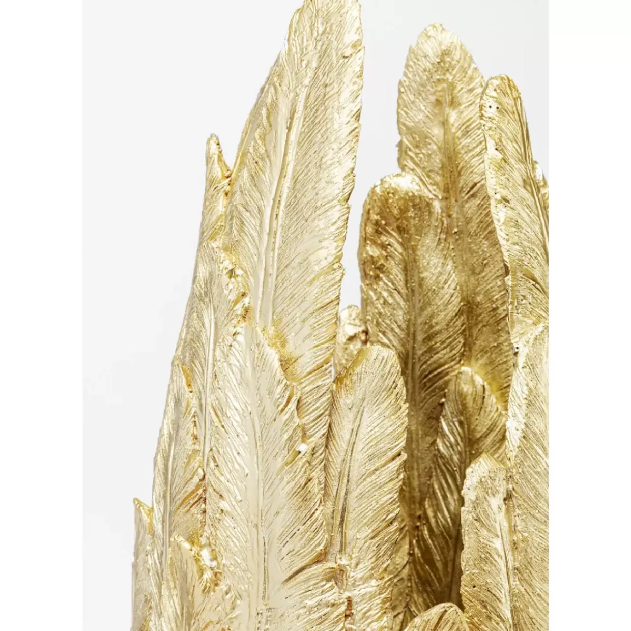 Vase Feathers Gold 80