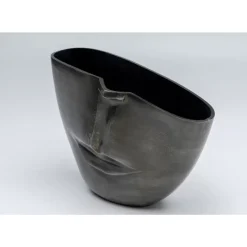 Vase Half Face Anthrazit 31Cm