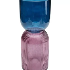 Vase Marvelous Duo Blau Lila 40Cm