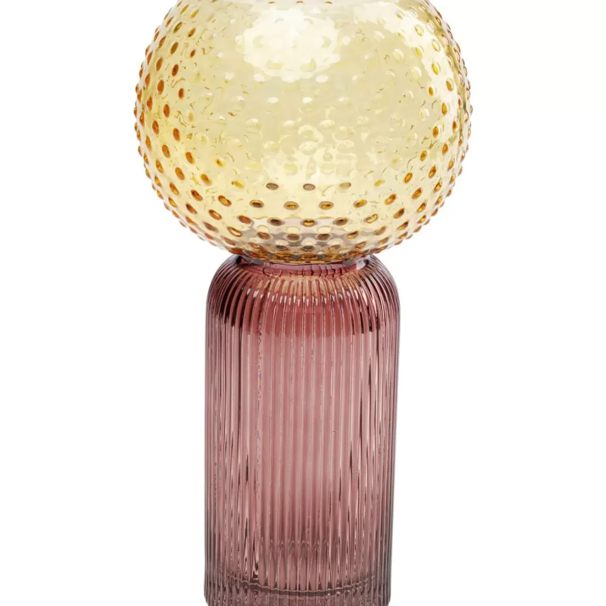 Vase Marvelous Duo Gelb Lila 31Cm