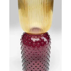 Vase Marvelous Duo Gelb Lila 38Cm