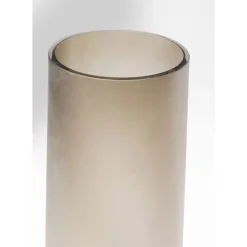 Vase Noble Ring Braun Matt 40Cm
