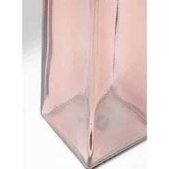 Vase Piramide Rosa 55Cm