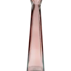 Vase Piramide Rosa 55Cm