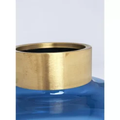 Vase Positano Belly Blau 21Cm