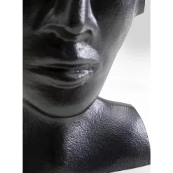 Vase Rostro Schwarz 17Cm