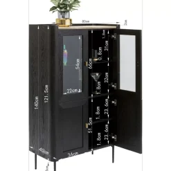 Vitrine Milano 140X80