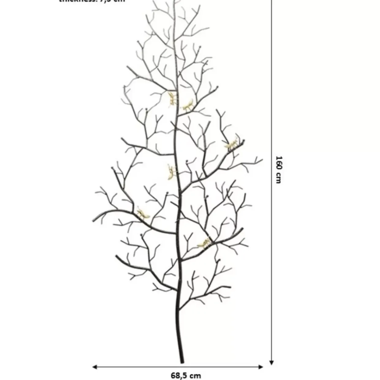 Wandgarderobe Ants On A Tree Gros