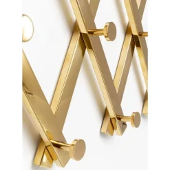 Wandgarderobe Crossing Gold 9(+71)Cm