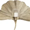 Wandkerzenhalter Ginkgo Leaf 45Cm