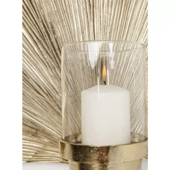 Wandkerzenhalter Ginkgo Leaf 45Cm