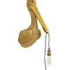 Wandleuchte Animal Spoonbill Gold 29X62Cm
