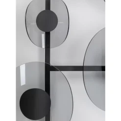 Wandleuchte Mariposa Schwarz Smoke 116X198Cm