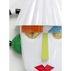 Wandobjekt Mesquerade Weis