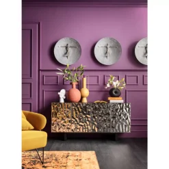 Wandobjekt Umano Silber O60Cm