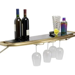 Wandregal Treviso Gold 120X10Cm