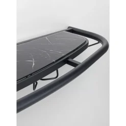 Wandregal Treviso Schwarz 120X10Cm