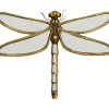 Wandschmuck Dragonfly Mirror 45Cm