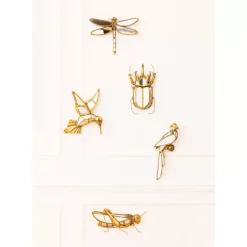 Wandschmuck Dragonfly Mirror 35Cm