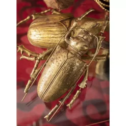 Wandschmuck Longicorn Beetle Gold