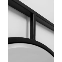 Wandspiegel Stanford Frame Matt Schwarz O90Cm