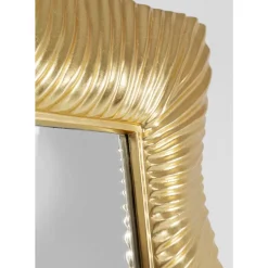 Wandspiegel Wavy Brass 94X124Cm