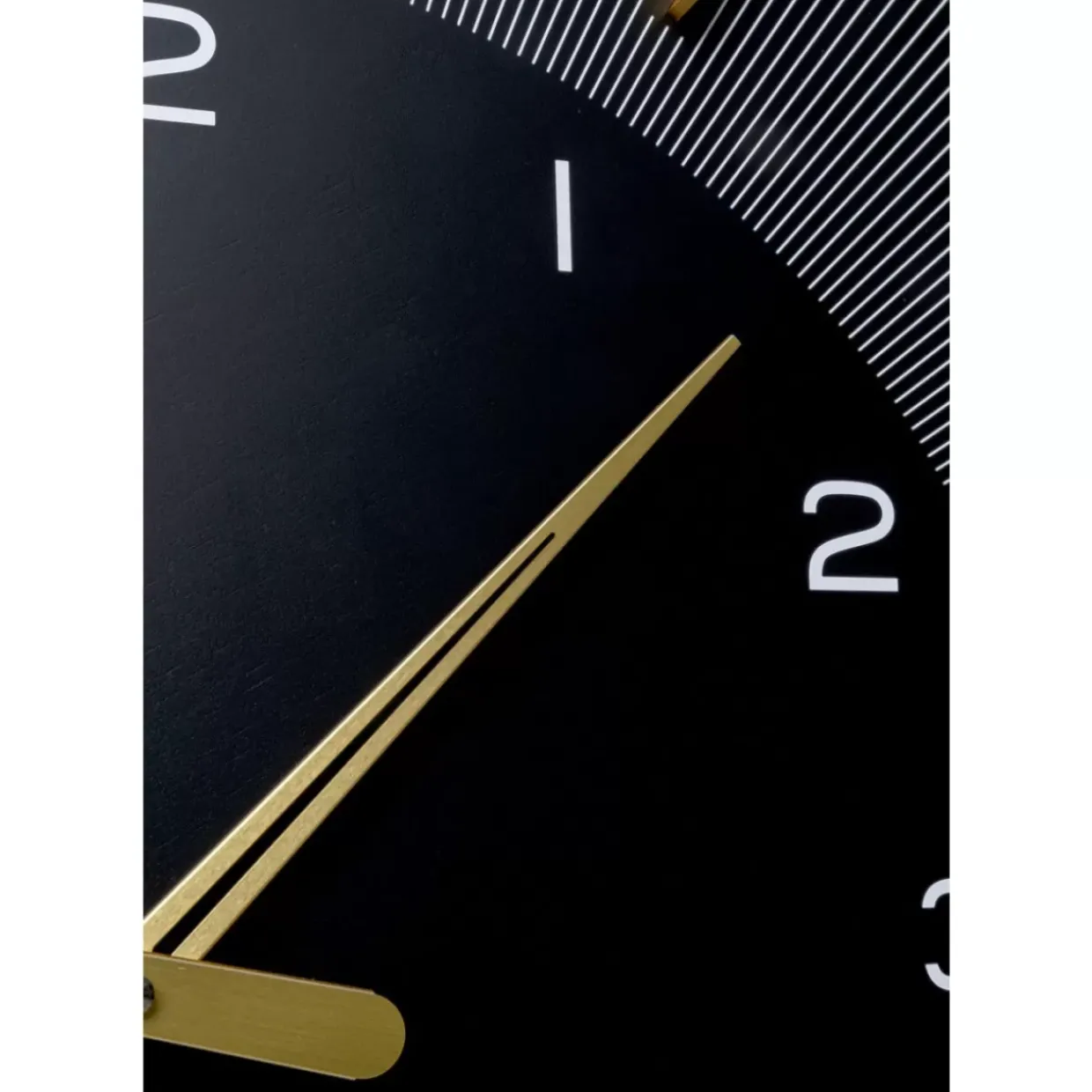 Wanduhr Lio Schwarz O60