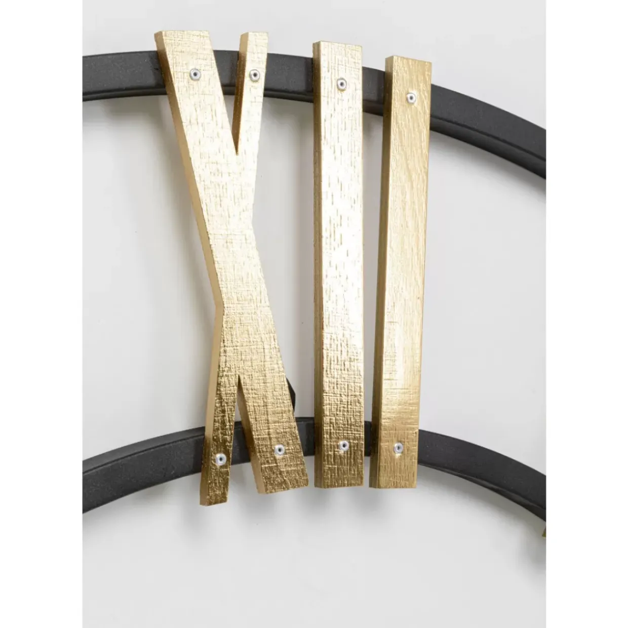 Wanduhr Nevio Brass O95Cm