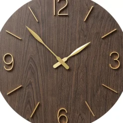 Wanduhr Oscar Schwarz O60