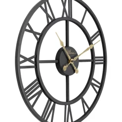 Wanduhr Roman Schwarz O41Cm