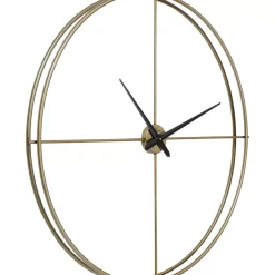 Wanduhr Simple Pure Brass O95Cm