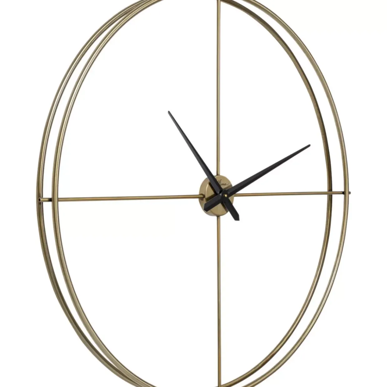 Wanduhr Simple Pure Brass O95Cm