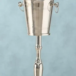 Weinkuhler Pillar Silber