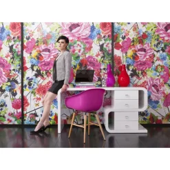 White Club Schreibtisch Snake 150X70Cm