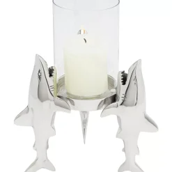 Windlicht Shark Family 23Cm